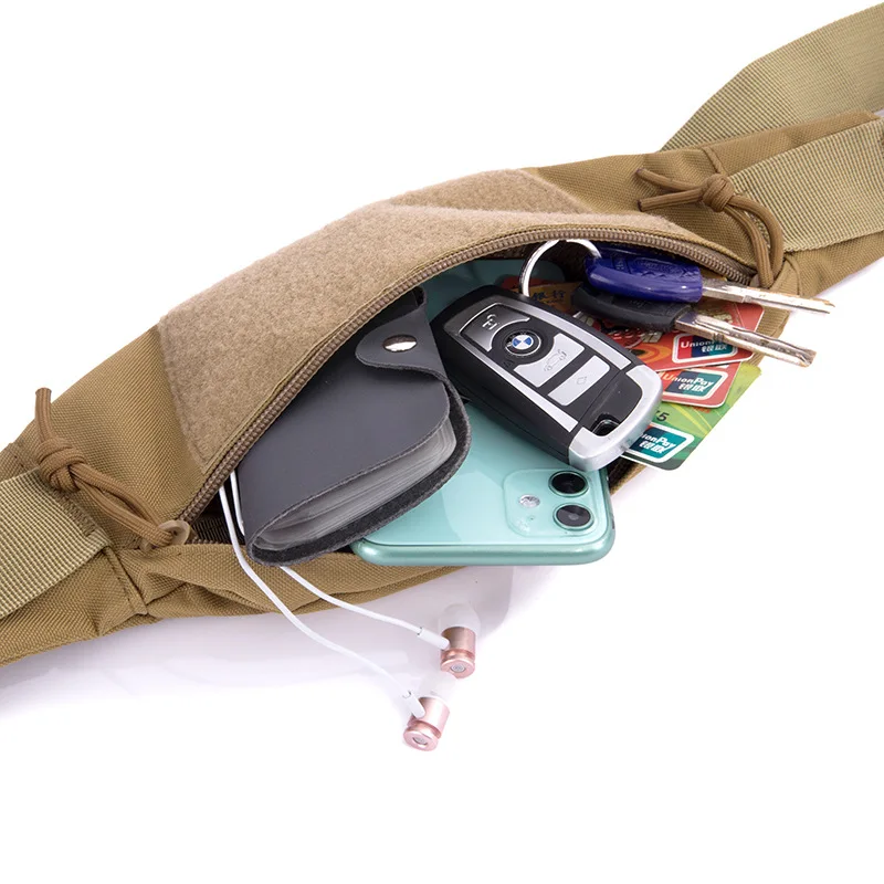 Riñonera multifuncional para hombre, riñonera para hombre, bolsa para cinturón deportivo para viajes al aire libre, riñonera a la moda para hombre y mujer - imagen 3