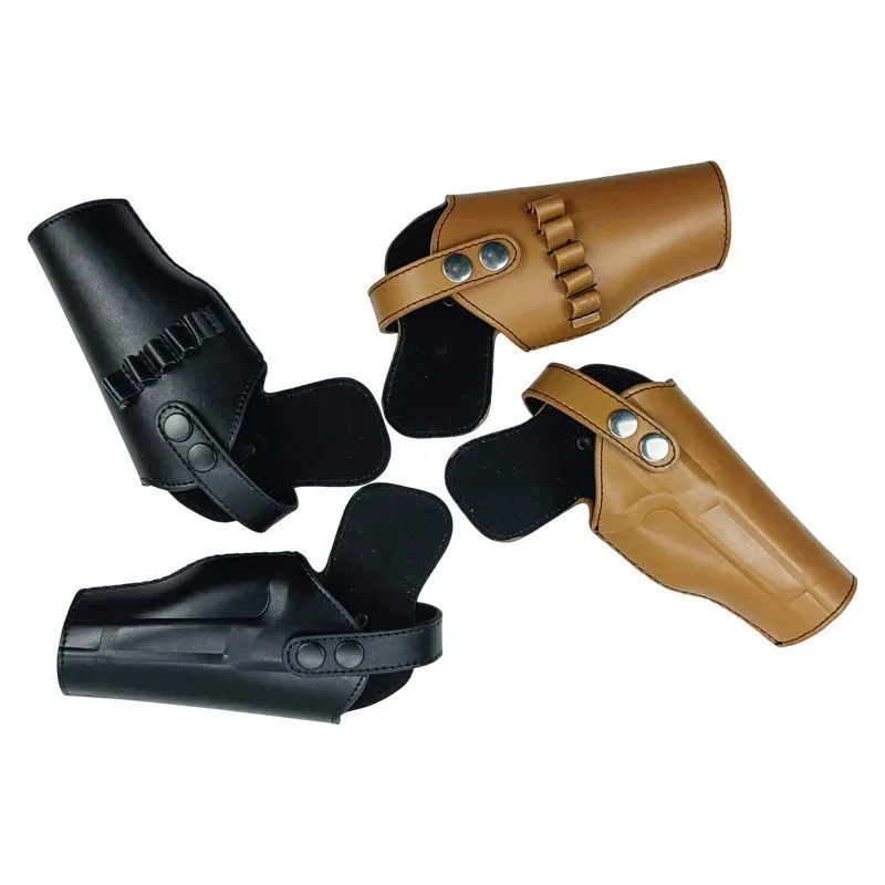 Funda táctica para axila, pistola de cuero PU 1911 Glock 17 19, accesorio Molle - imagen 5