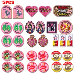 Parche bordado emblema Oeteldonk – para planchar en ropa