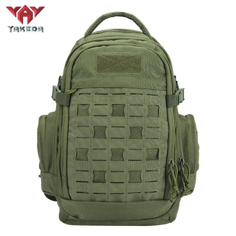 YAKEDA-mochila táctica de camuflaje para hombre y mujer, bolsa deportiva para exteriores, gran capacidad, suministros de viaje, bolsa de montañismo, campamento - imagen 5