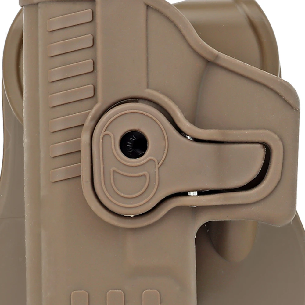 GLOCKS Funda de dial rápido, adecuada para zurdos, uso de cintura de juguete táctico, extracción rápida, accesorios de vídeo - imagen 2