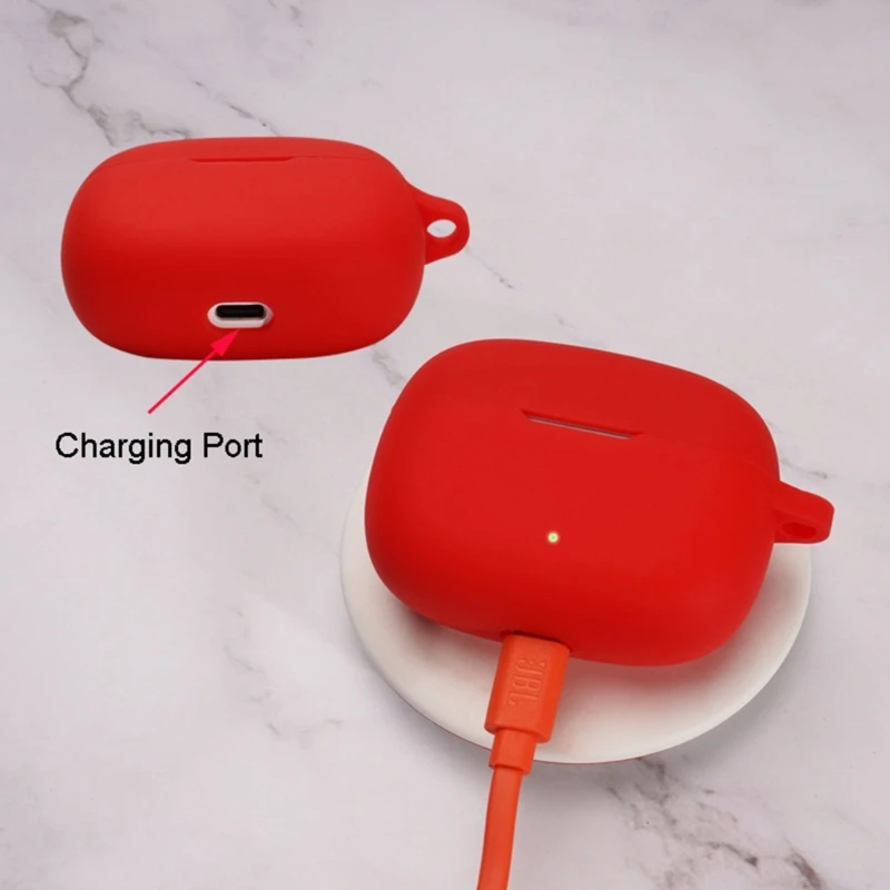 Funda antideslizante para auriculares Jbl Wave Beam, funda lavable antiarañazos, K1KF - imagen 4