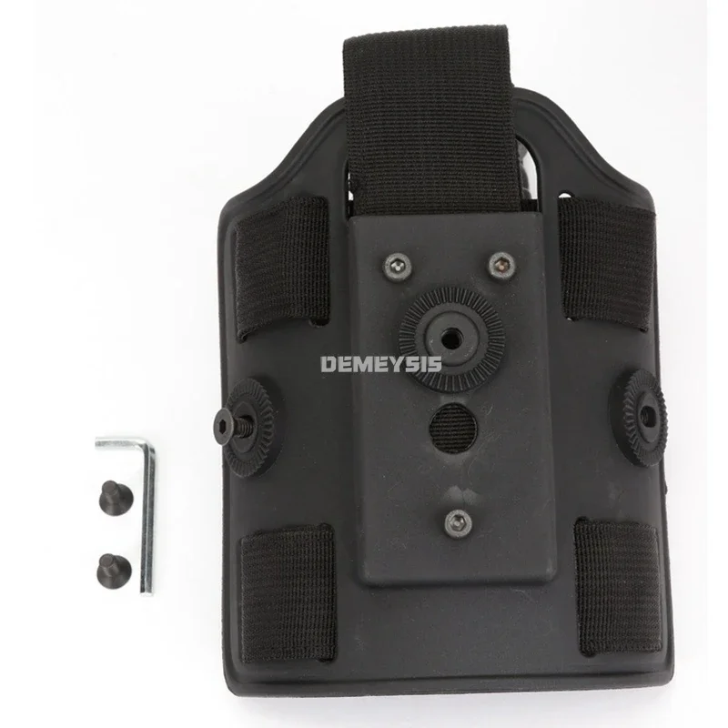 Placa de Panel Universal para pistola de caza, táctica CS Airsoft, funda para pistola de muslo, paleta para Glock USP Beretta M9, plataforma de funda - imagen 3