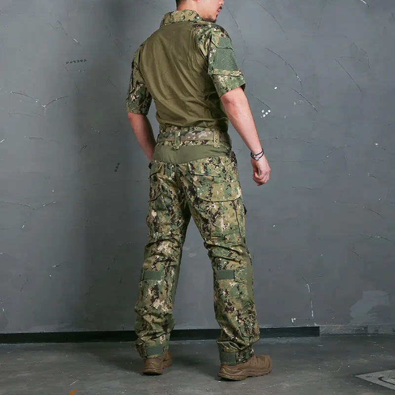 Emersongear versión de verano conjunto de combate uniforme ropa traje camisas pantalones caza senderismo al aire libre Airsoft EM6902 - imagen 3