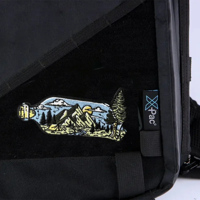 Parche táctico de bosque de montaña, insignia de moral militar, gancho bordado y bucle, mochila, ropa, pegatina decorativa, brazalete - imagen 5