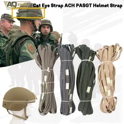 Correa de ojo de gato del ejército Correa de casco ACH PASGT adecuada para cascos PASGTACH que combinan con fundas de casco de cuatro litros, tres arena y seis arena