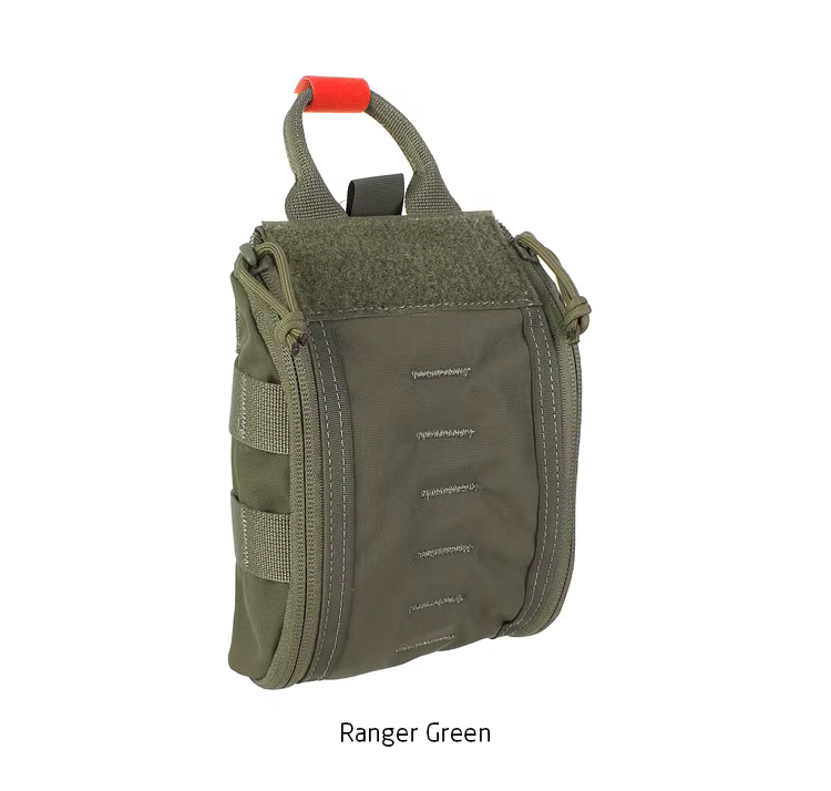 Imagen lateral mostrando correas y sistema MOLLE