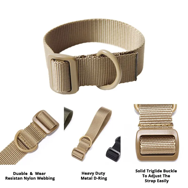 Adaptador de eslinga de pistola táctica, accesorio de correa de hombro de nailon para escopeta y Rifle, color caqui, resistente, lazo de anillo en D - imagen 5