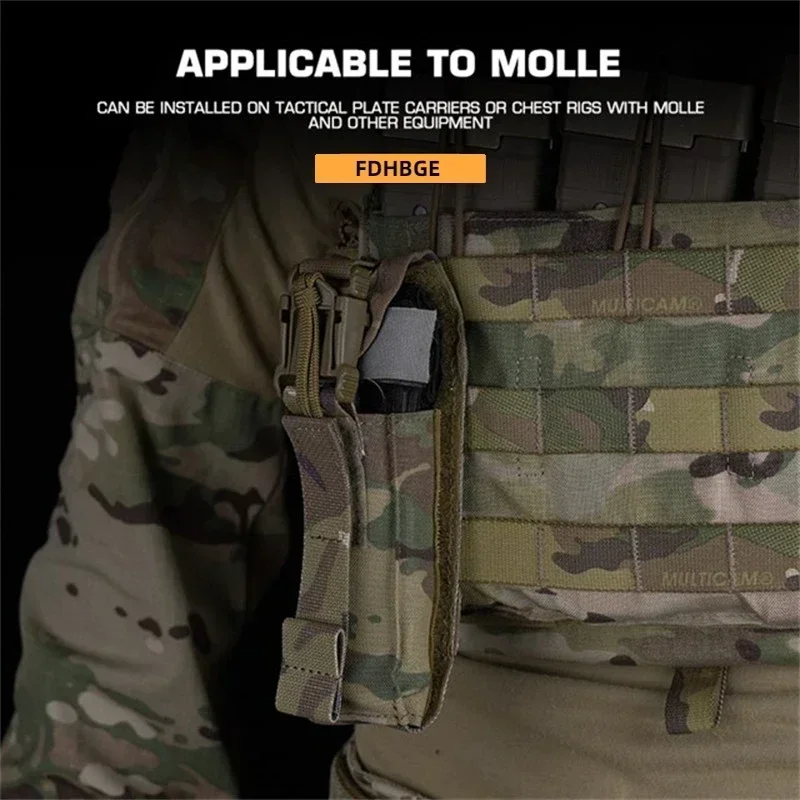 Bolsa táctica torniquete de emergencia con soporte MOLLE exterior - imagen 2