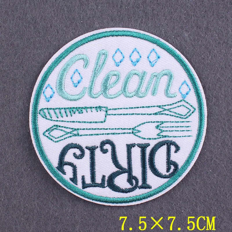 Parches termoadhesivos para ropa, insignias de letras para ropa, parches bordados a rayas, bricolaje - imagen 4