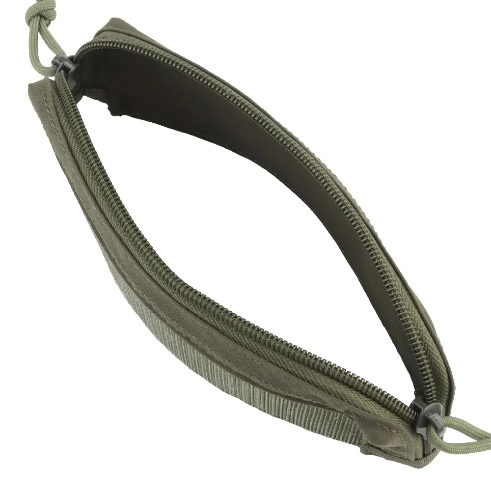 MK3 MK4 Micro chasis de lucha bolsillo cremallera insertar caza pecho plataforma doble cremallera cubierta Airsoft Paintball caza chaleco Accesorios - imagen 5