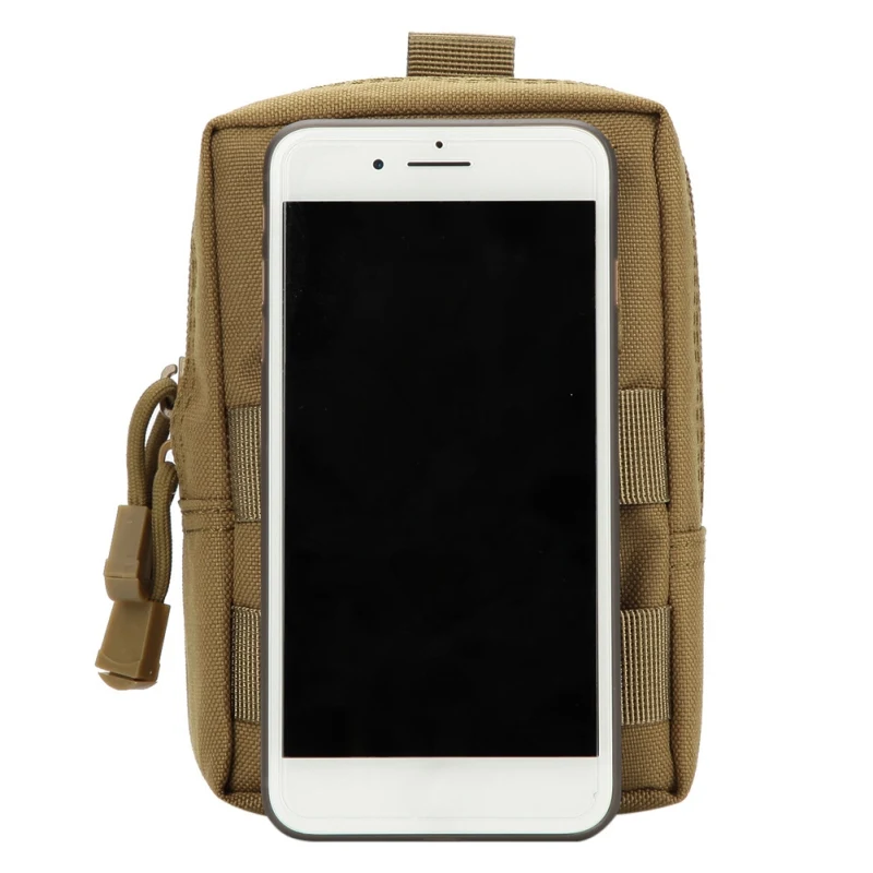 Bolsa táctica de camuflaje EDC, bolsa Molle de utilidad, bolsillo de caza, riñonera, bolsa EDC para senderismo al aire libre, montar, Camping, supervivencia - imagen 4