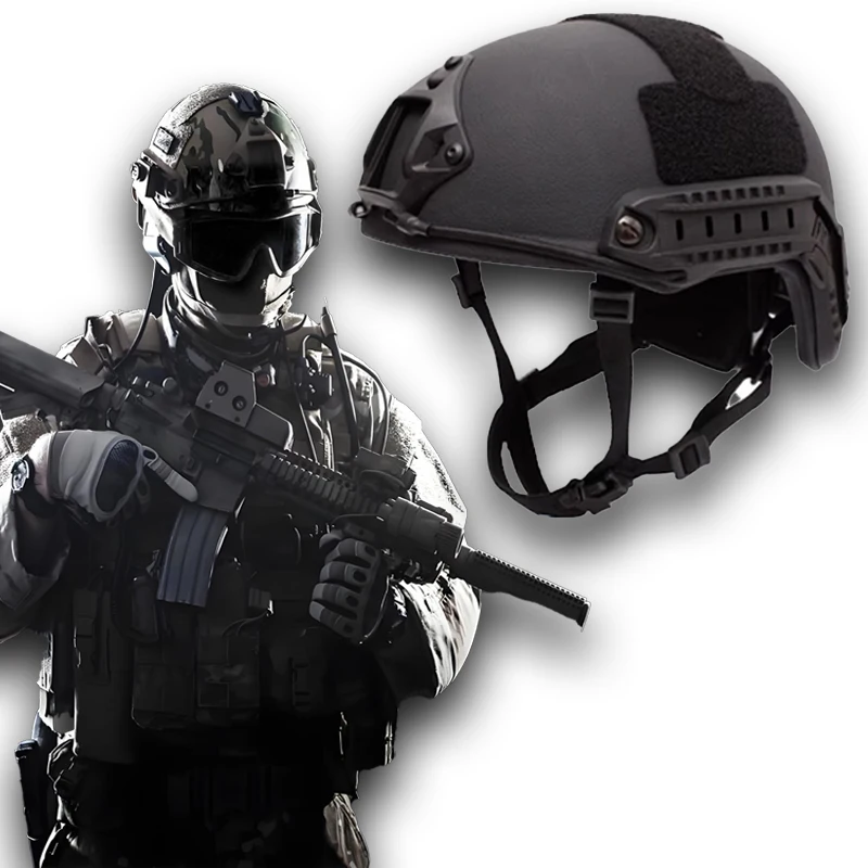 Nuevo 2026 IIIA casco táctico militar a prueba de balas respuesta rápida usando Kevlar campo de batalla equipo de protección multiusos
