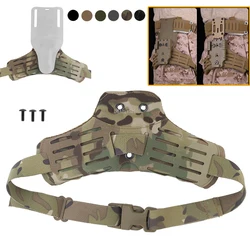 Funda táctica con plataforma para pierna, Airsoft CS, correa para pierna, Molle táctica, fundas de caza, accesorio de placa inferior de arco