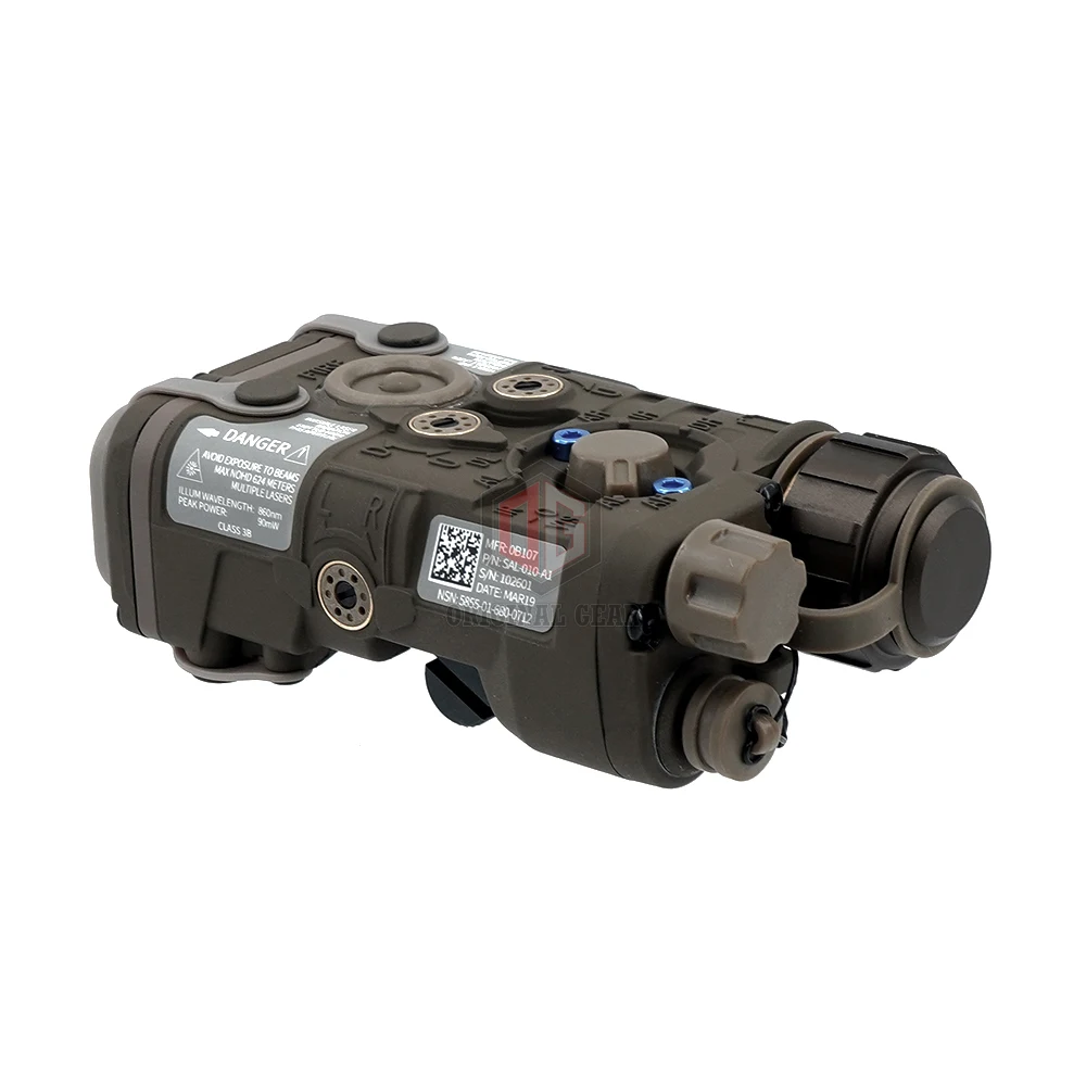 Puntero láser táctico IS-EG NGAL MK2 iluminado por infrarrojos/Láser VIS rojo Deluxe Ver para caza - imagen 5