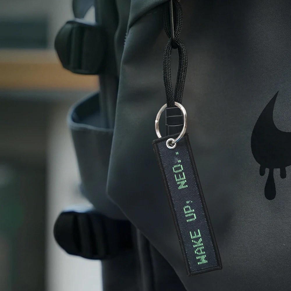 Wake Up Neo Morale parche táctico llavero parche al aire libre insignia del ejército militar brazalete mochila táctica llaveros - imagen 5