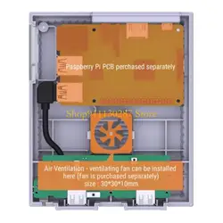 Estuche J1HC Estuche SUPERPi Botón reinicio seguro y encendido funcional