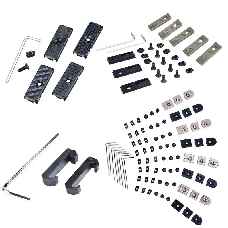 Sistema de guía de Cable de M-LOK, cubierta de riel de gestión de cables, guardamanos de riel Picatinny, cola de Cable, arma de caza fija - imagen 2