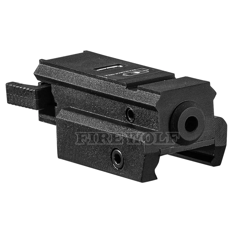 Mira láser táctica roja y verde, mira láser recargable por USB para Rifle, pistola, pistola Airsoft, puntero láser de tiro, 2025 - imagen 2