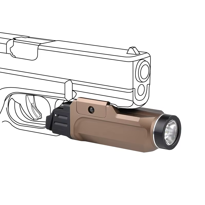 WADSN TR-9 X linterna táctica para arma con estrobo doble interruptor