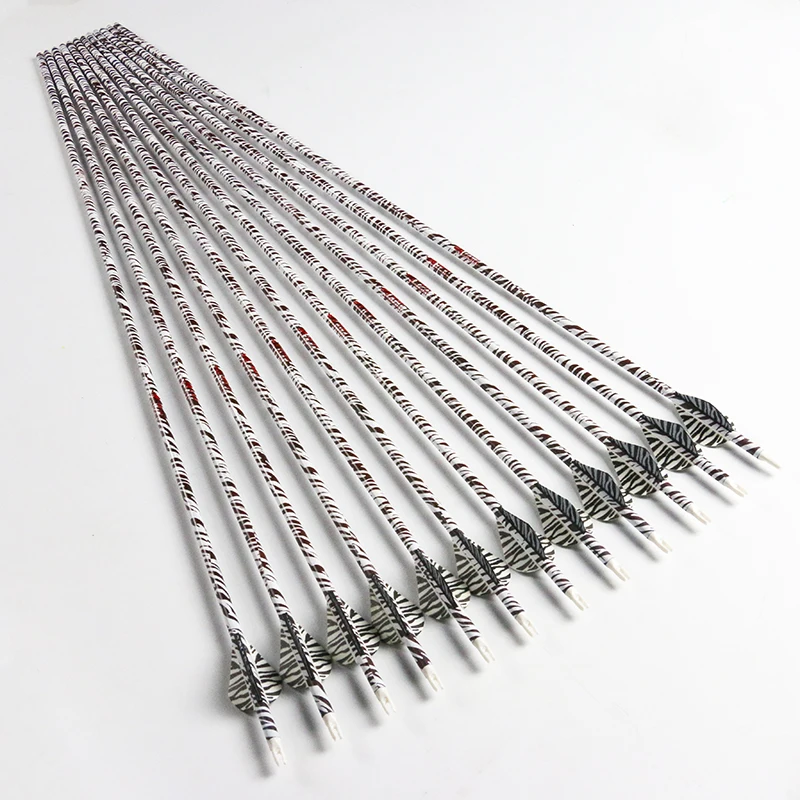 Linkboy SP340 Flechas de carbono para arco recurvo y compuesto caza - imagen 3