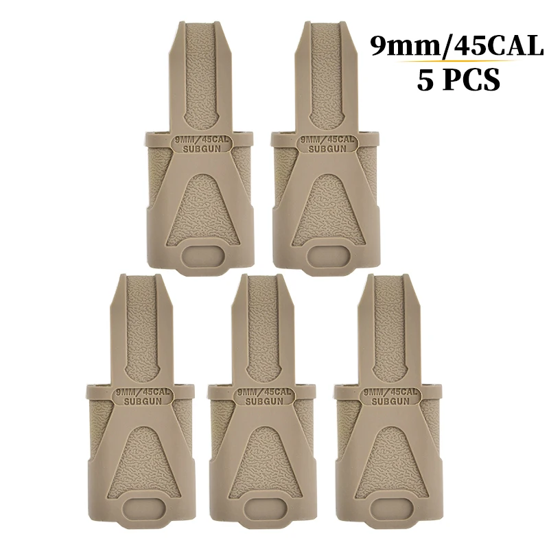 9mm 45CAL 5 PCS