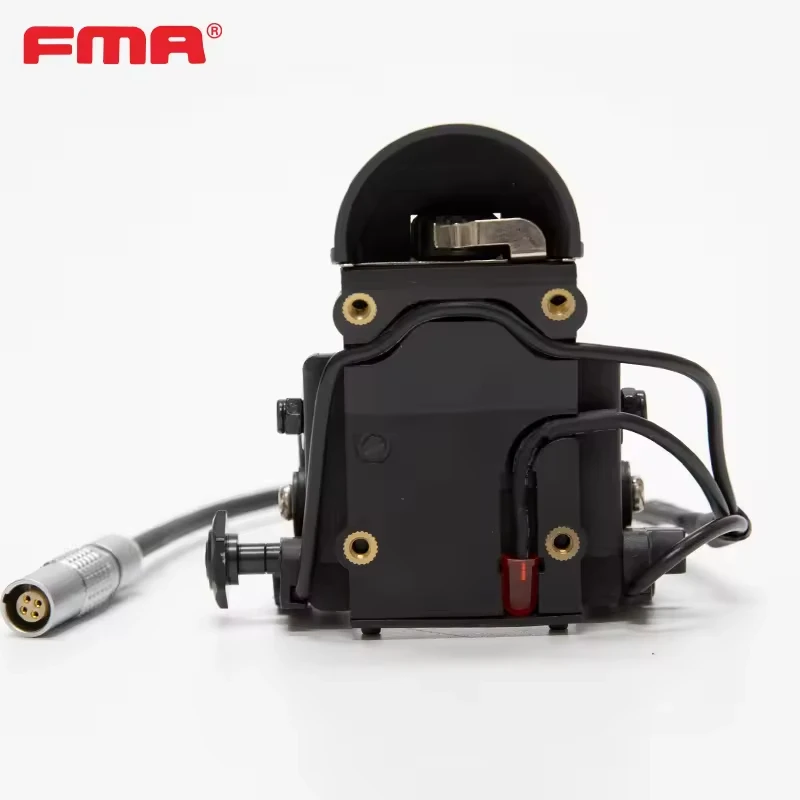 FMA-Soporte de función de paintball para caza, Base de montaje para casco de visión nocturna, ANVIS6/9, caja de batería de AVS-9 funcional con cable - imagen 4