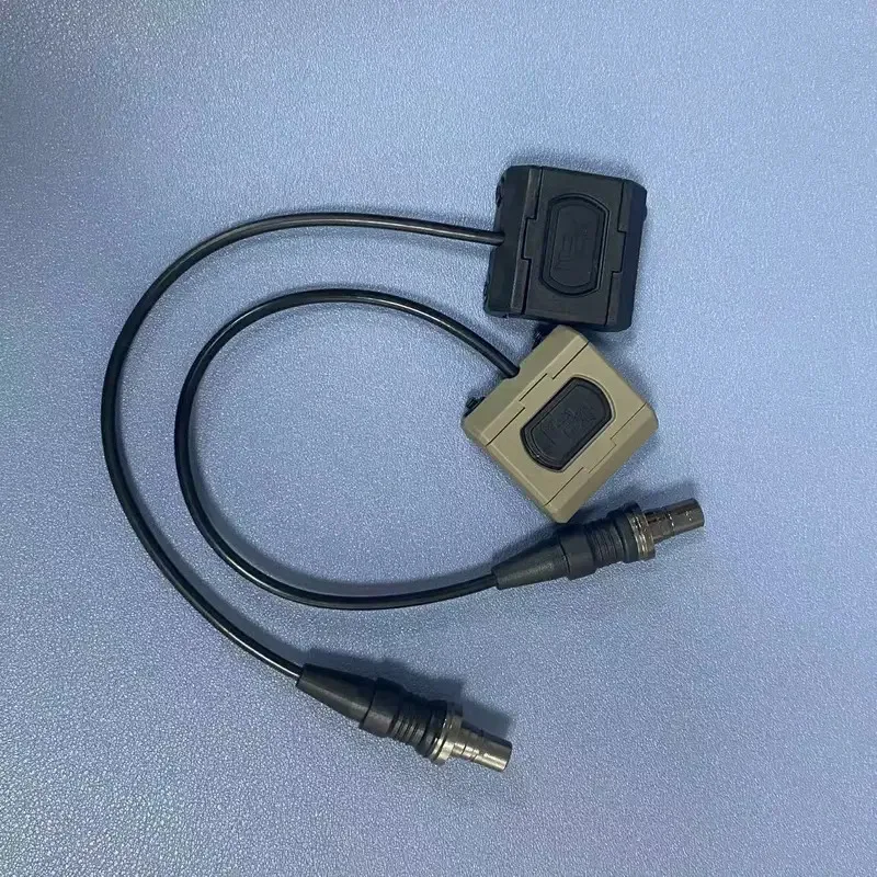 Soporte de interruptor de cable de botón táctico para linterna Surefire M300 M600, accesorio de riel Picatinny - imagen 4