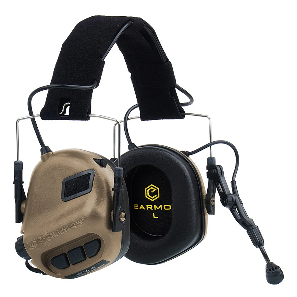EARMOR M32 auriculares tácticos con cancelación de ruido NRR 22 IPX-5 - imagen 2