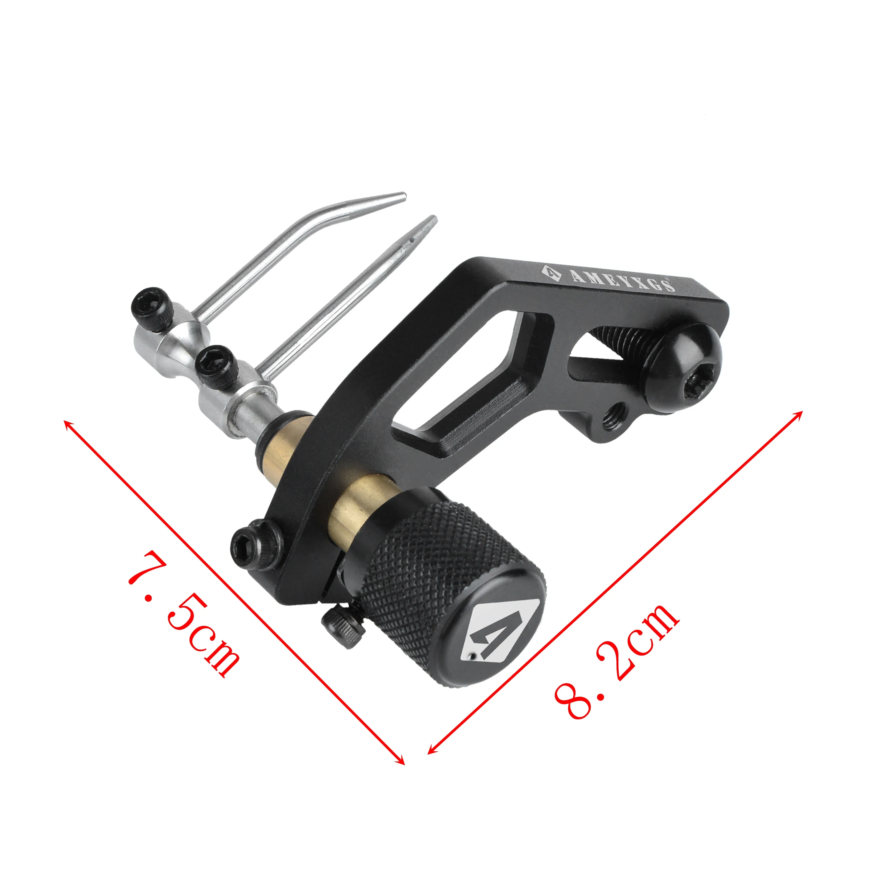 Soporte de flecha de tiro con arco para arco compuesto recurvo mano izquierda/derecha aleación de aluminio ajustable accesorio de caza al aire libre - imagen 4
