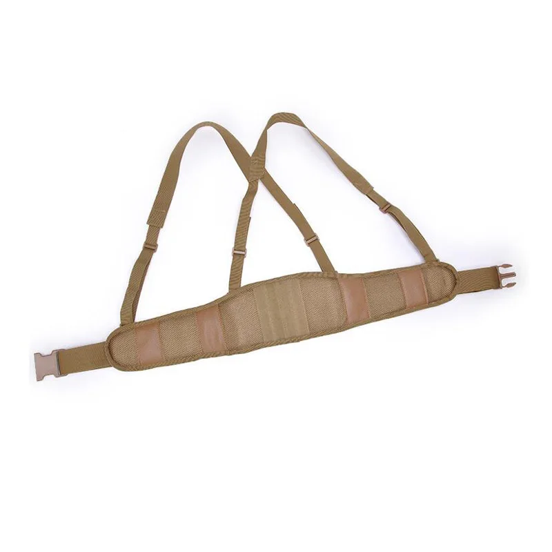 Cinturón Molle táctico de nailon para hombre, faja de Paintball, Airsoft de combate, Ejército en forma de H, caza, militar, accesorios de cintura - imagen 3