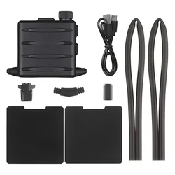 Gafas tácticas desempañador para caza al aire libre, gafas de tiro, unidad antiniebla, Kit de ventilador desempañante de velocidad del viento ajustable, nuevo