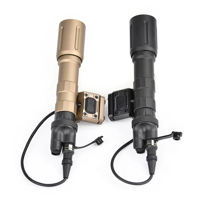 Linterna táctica PLH V2 UN Hot ModButton interruptor de presión remota para riel de 20mm de alta potencia 1300 lúmenes arma de caza Scoutlight - imagen 4