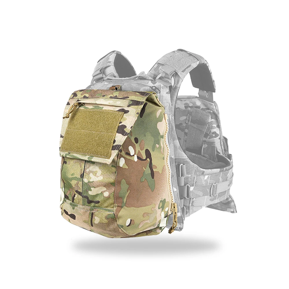 PEW TACTICAL Bolsa multiusos con panel trasero con cremallera Mochila Bolsa de almacenamiento portador de placa para JPC1.0 AVS SPC BP13 - imagen 5