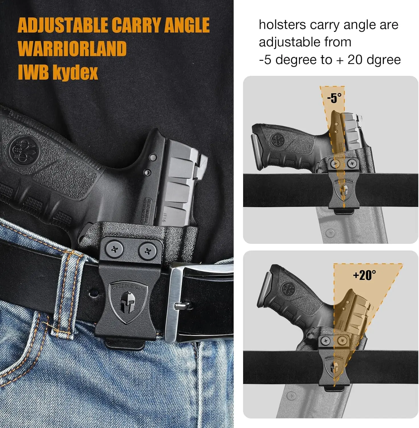 Funda Kydex IWB Beretta APX – Porte oculto ajustable mano derecha - imagen 4
