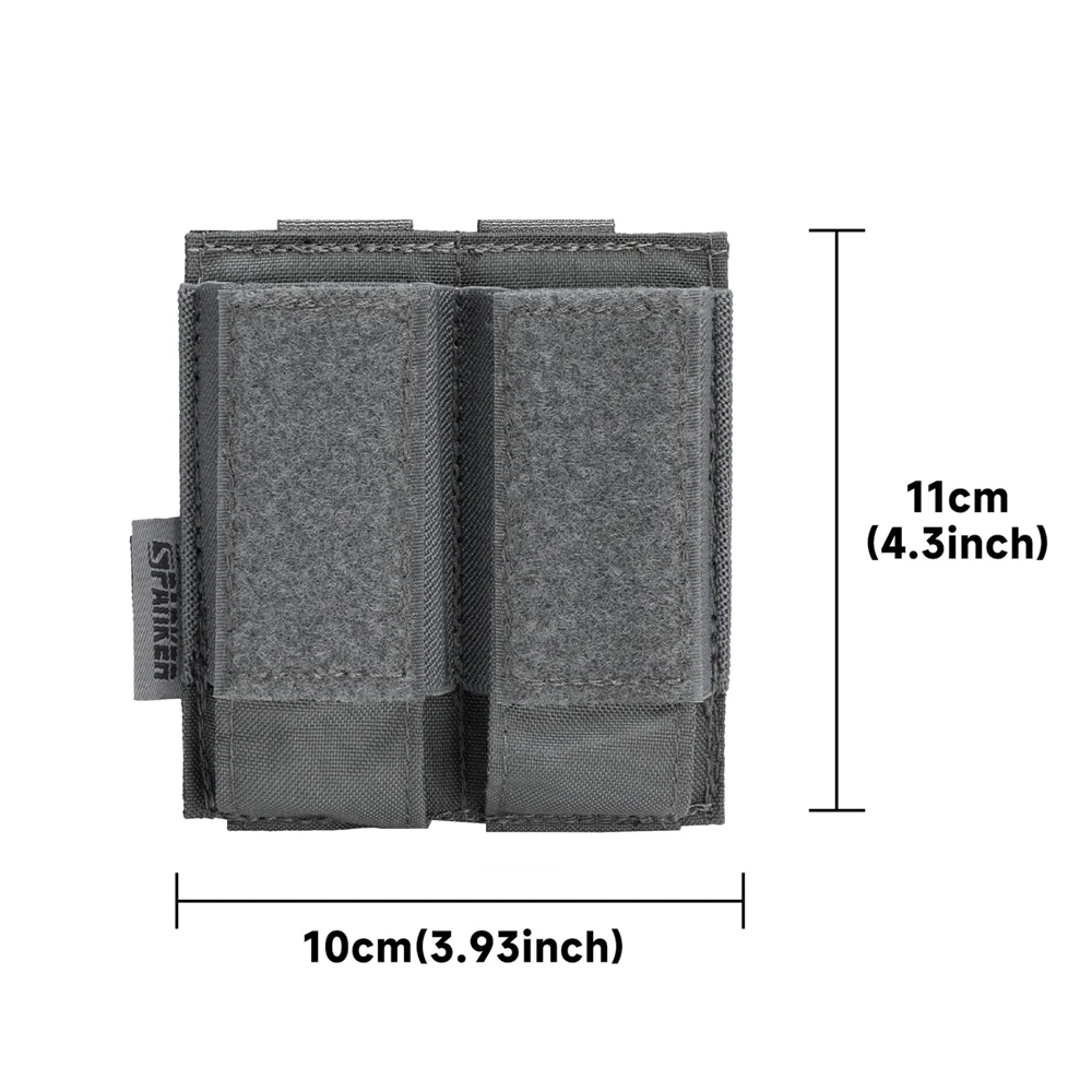 Excelente bolsa de pistola táctica ELITE SPANKER, bolsa doble Molle Mag para Glock M1911 92F, Granada de 40mm - imagen 2