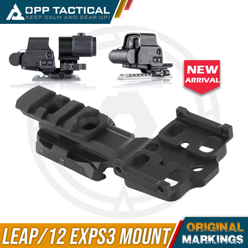 Montura híbrida EvolutionGear LEAP/12 para mira y lupa táctica