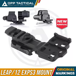 Montura híbrida EvolutionGear LEAP/12 para mira y lupa táctica