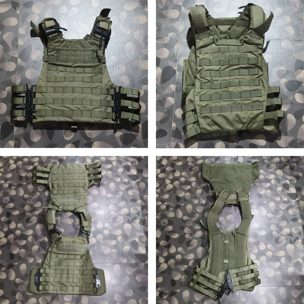 Chaleco táctico IRR para exteriores, chaleco compacto ligero de liberación rápida retardante de llama