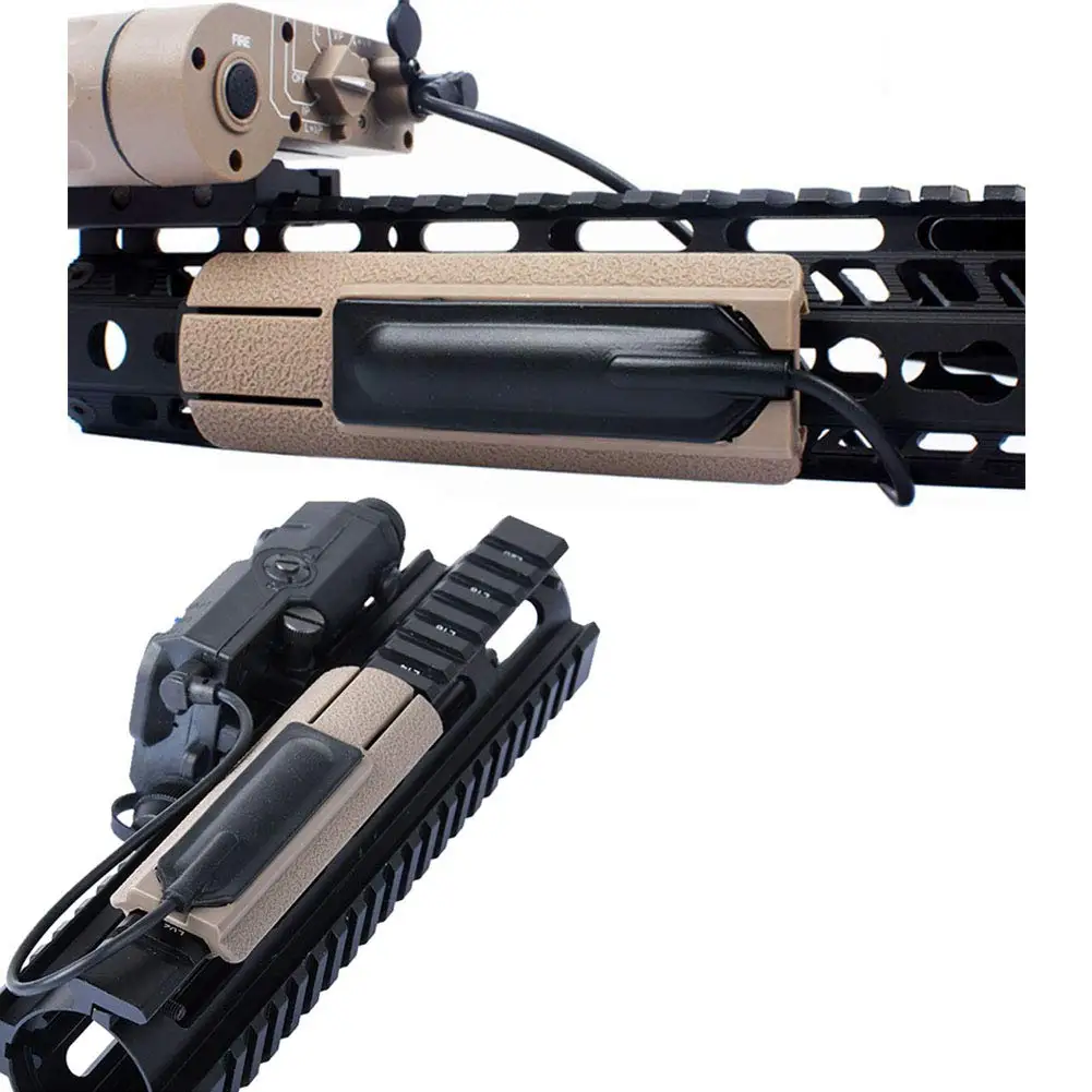 Kit de placa de montaje de interruptor de presión de luz táctica, Panel de bolsillo de cicatriz TD para linterna de riel Picatinny de 20mm, accesorio de interruptor remoto - imagen 4