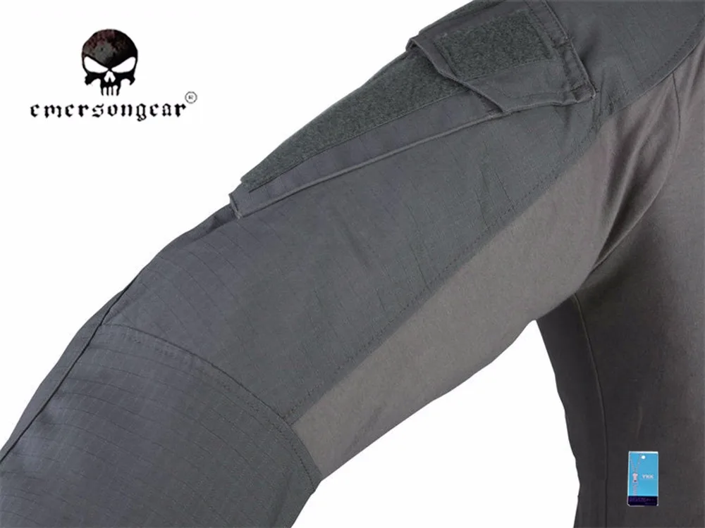 Emersongear-Camisa de combate táctico Gen3, pantalones, uniforme Airsoft Bdu, lobo gris, EM9293, EM9294 - imagen 3