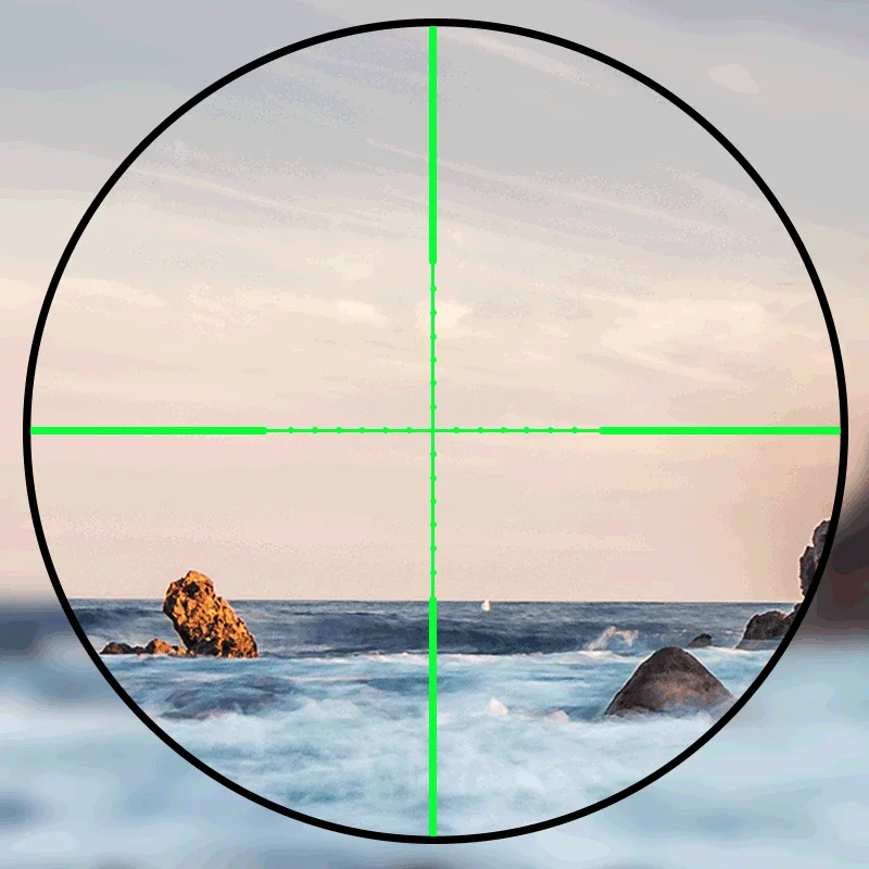 2025 FIRE WOLF nuevo 4-16X50 Rifle alcance táctico óptico rojo punto verde vista iluminada torreta cruzada bloqueo retícula vista caza - imagen 4