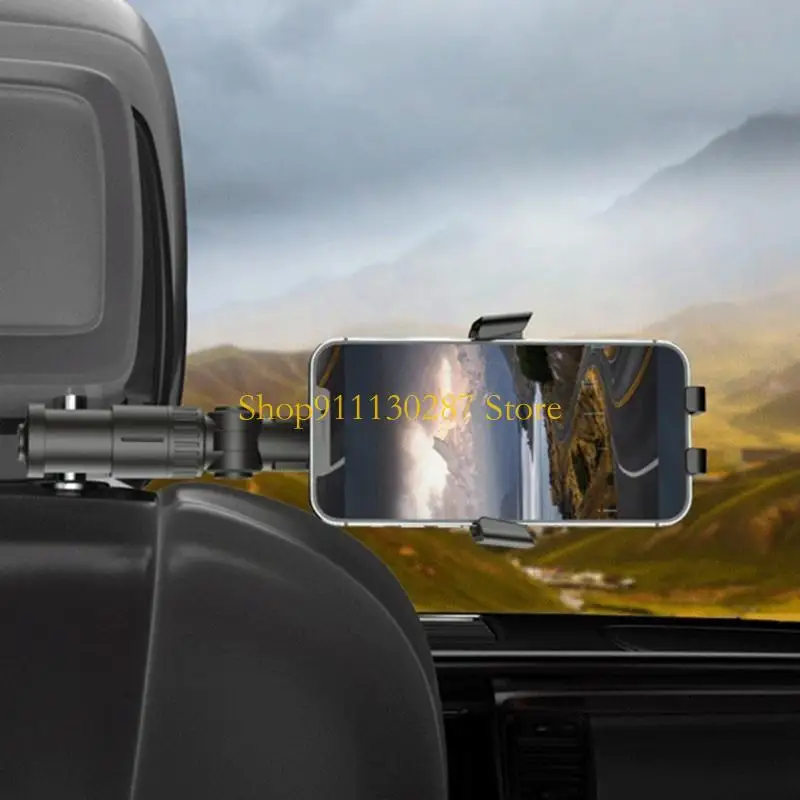 J1HC Universal Mobile Supricto móvil Monte cámara trasera Mirror GPS GPS CAR STAPTER PHOETHER STABLE STAN - imagen 5