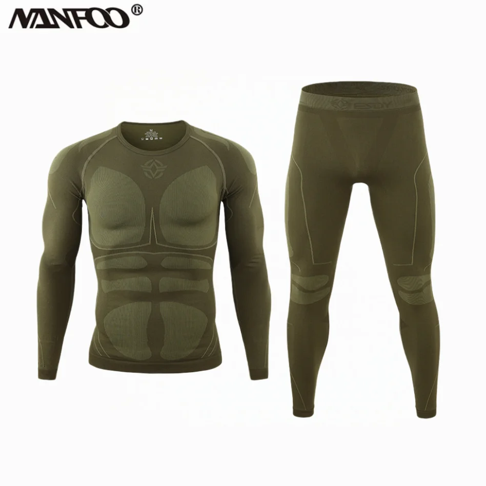 Ropa interior térmica hombre – Primera capa elástica outdoor invierno - imagen 3