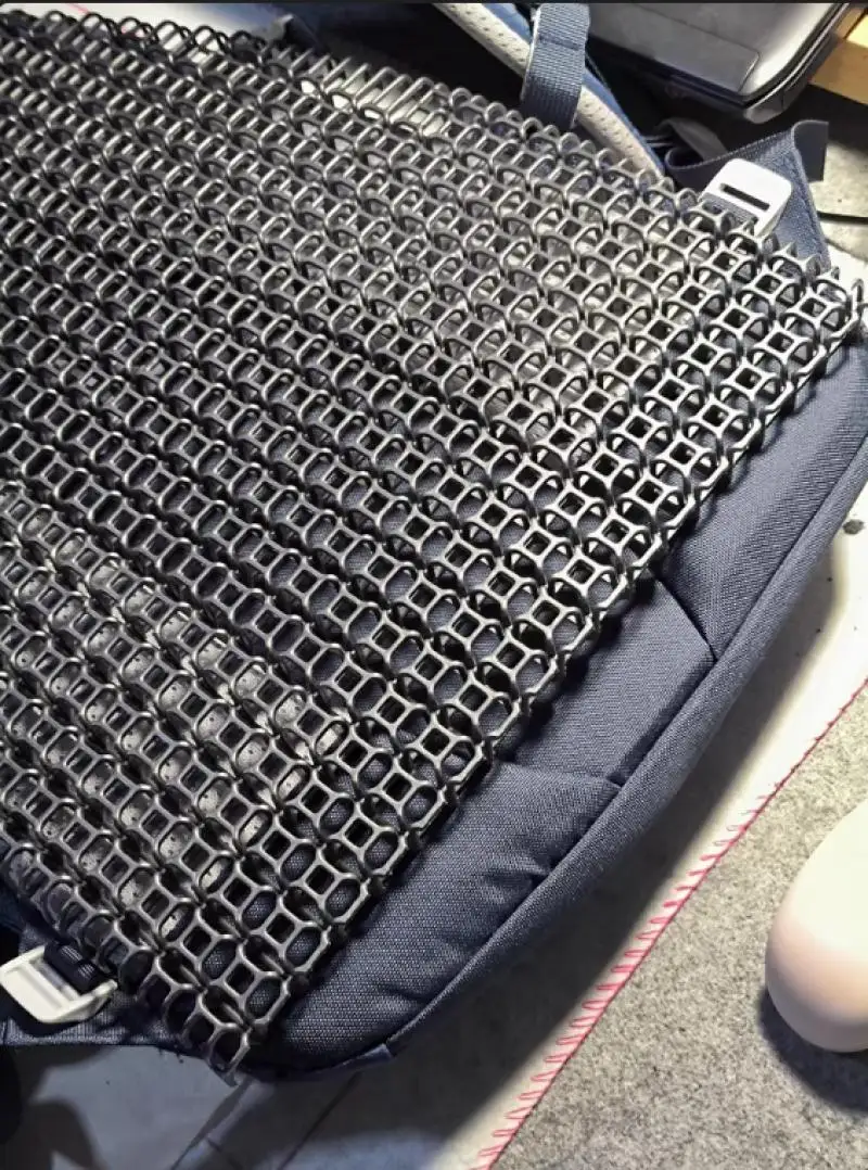 Almohadilla transpirable multifuncional, forro de chaleco, mochila Universal tridimensional 4D, almohadilla de disipación de calor - imagen 5