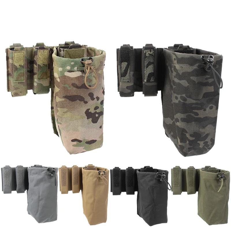Cinturón táctico PRMD, bolsa Molle de 9mm y 556/762 de liberación rápida, accesorios para Airsoft de caza