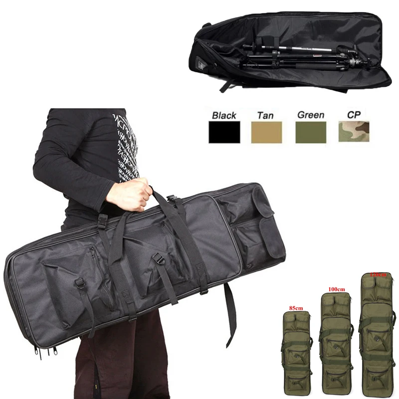 Bolsa para pistola de 85 100 y 120cm, bolsa para Rifle, mochila, francotirador, carabina, Airsoft, tiro, bolsos de hombro para accesorios de caza