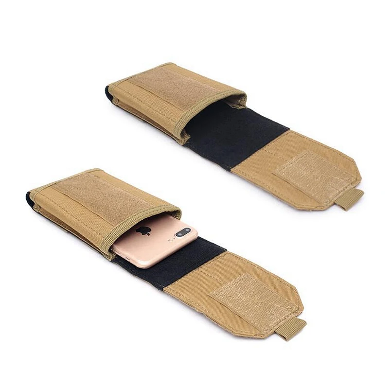 Bolsa táctica Molle de 5,5 pulgadas para teléfono móvil, bolsa para teléfono móvil al aire libre, paquete de herramientas de cintura, accesorios de caza, soporte - imagen 5