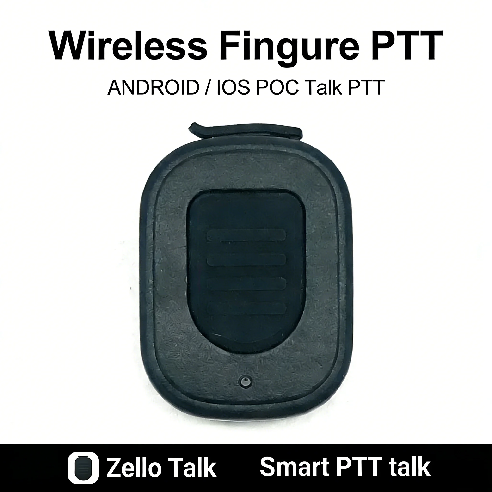ANYSECU botón PTT inalámbrico Bluetooth pulsar para hablar