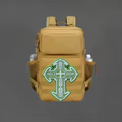 Salva y conservar Dios bendiga parche de PVC gancho táctico y bucle insignia de moral mochila pegatinas decorativas brazalete parches para ropa